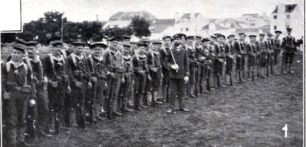 Força de marinha expedicionária nas Terras do Desembargador 15 de Maio de 1907
