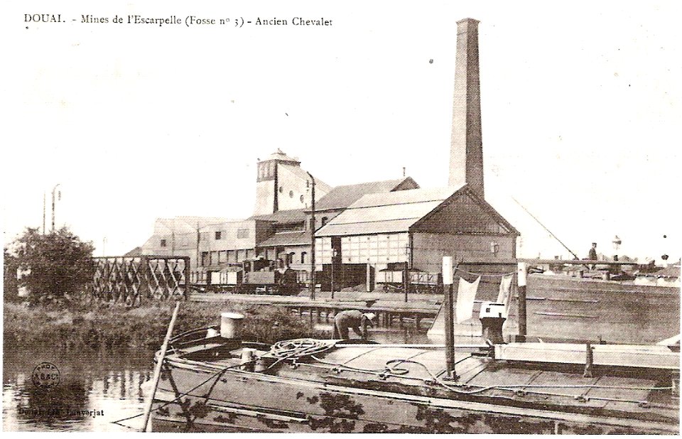 Fosse 3 à Pont de la Deule vers 1900