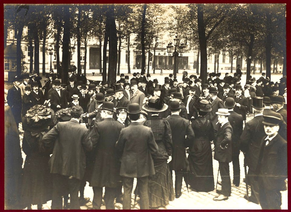 Fotoalbum Liberale Volksbond van Gent-Eeklo, 1909 - Photo album of the Liberale Volksbond Gent-Eeklo, 1909 (32101438033)