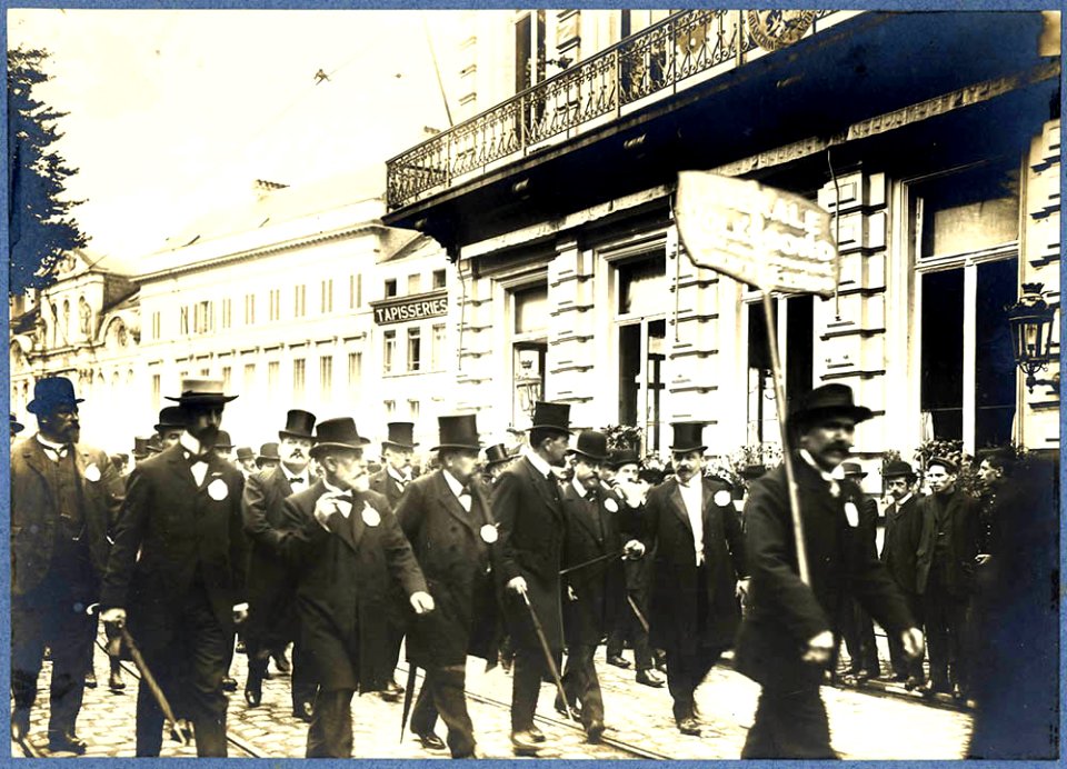 Fotoalbum Liberale Volksbond van Gent-Eeklo, 1909 - Photo album of the Liberale Volksbond Gent-Eeklo, 1909 (32792322221)