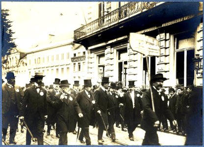 Fotoalbum Liberale Volksbond van Gent-Eeklo, 1909 - Photo album of the Liberale Volksbond Gent-Eeklo, 1909 (32792322221) photo