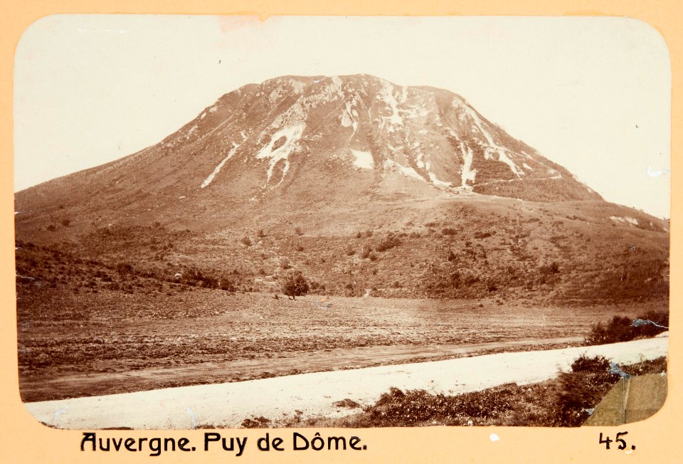 Fotografi av Auvergne. Puy-de-Dôme - Hallwylska museet - 104531