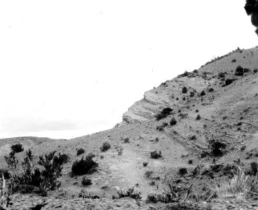 Foto av fyndplats för fossil. Lokal, Ulloma, Bolivia. Ulloma - SMVK - 002695