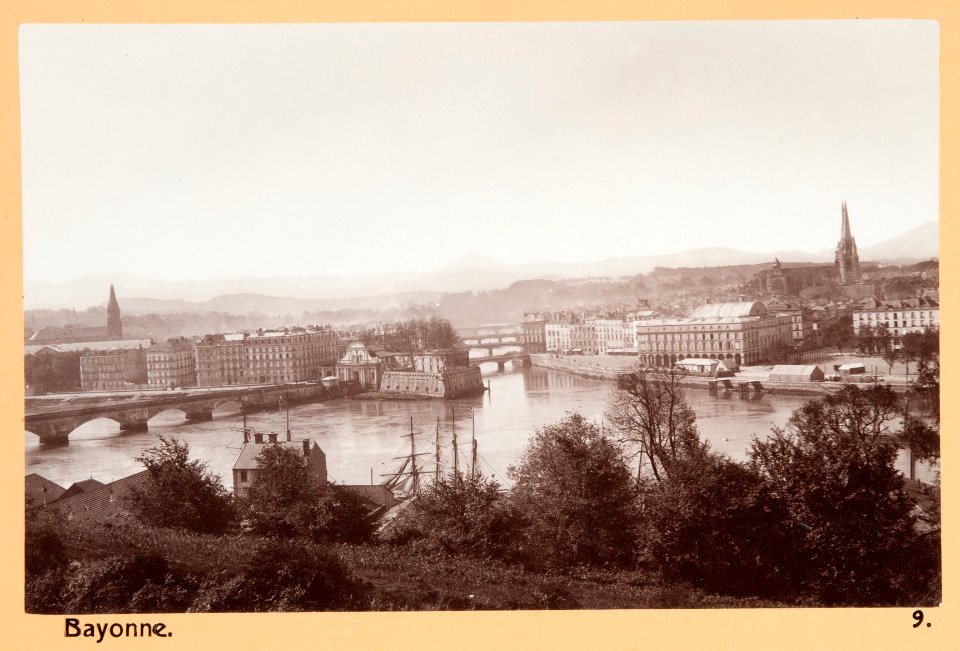 Fotografi av Bayonne - Hallwylska museet - 104688