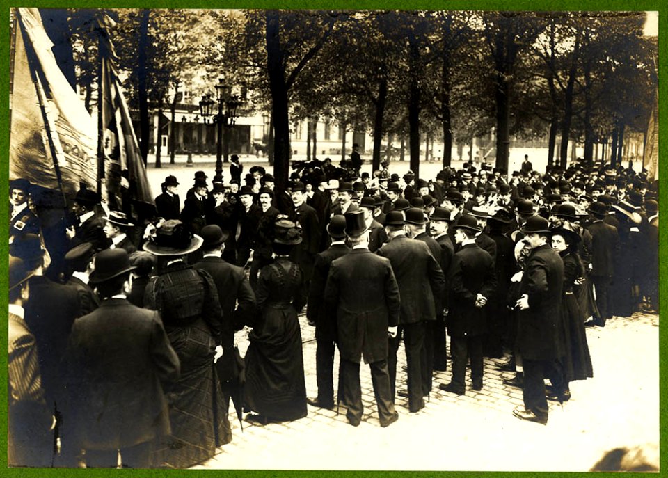Fotoalbum Liberale Volksbond van Gent-Eeklo, 1909 - Photo album of the Liberale Volksbond Gent-Eeklo, 1909 (32792322401)