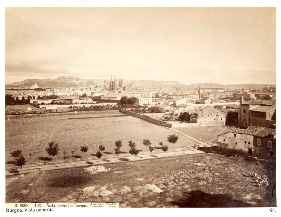 Fotografi av Burgos. Vista general - Hallwylska museet - 105342