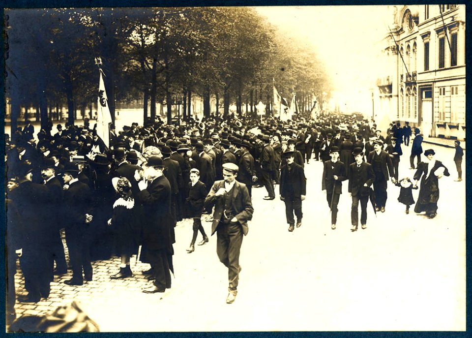 Fotoalbum Liberale Volksbond van Gent-Eeklo, 1909 - Photo album of the Liberale Volksbond Gent-Eeklo, 1909 (32762582082)