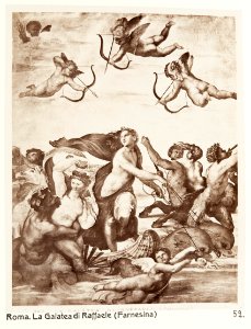 Foto på målning, Galatea - Hallwylska museet - 107562