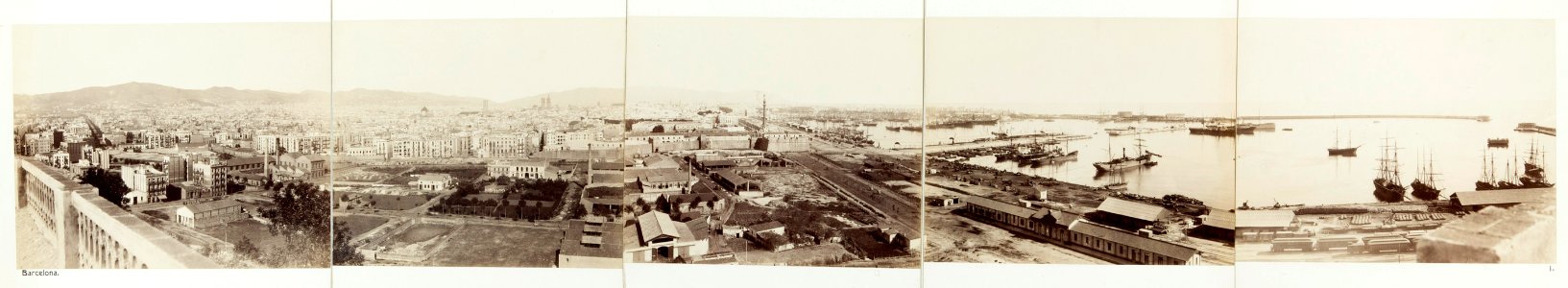 Fotografi av Barcelona - Hallwylska museet - 104748