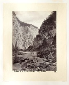 Fotografi av berg i Schweiz - Hallwylska museet - 103165