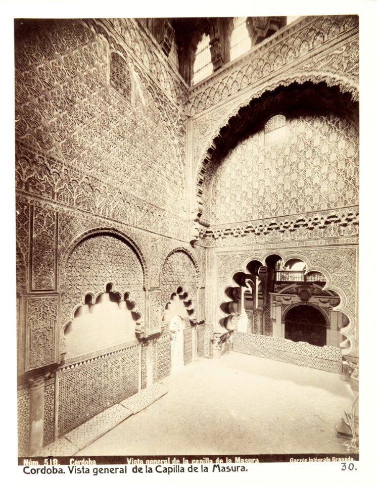 Fotografi av Córdoba. Vista general de la Capilla de la Masura - Hallwylska museet - 104777