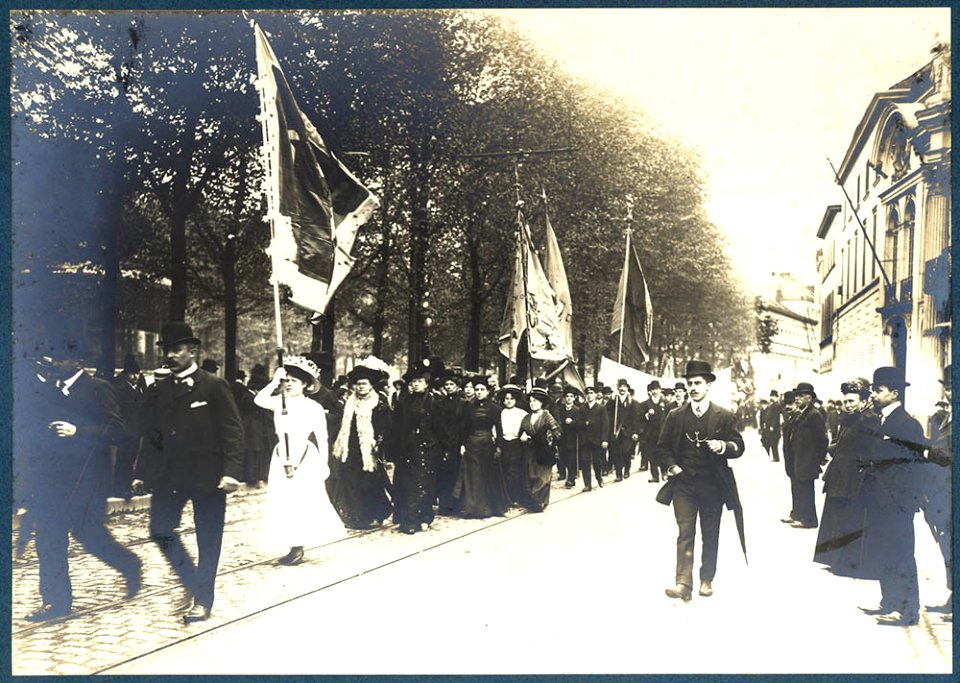 Fotoalbum Liberale Volksbond van Gent-Eeklo, 1909 - Photo album of the Liberale Volksbond Gent-Eeklo, 1909 (32792322551)