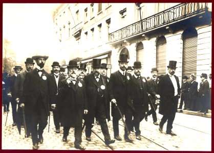 Fotoalbum Liberale Volksbond van Gent-Eeklo, 1909 - Photo album of the Liberale Volksbond Gent-Eeklo, 1909 (32916035685)