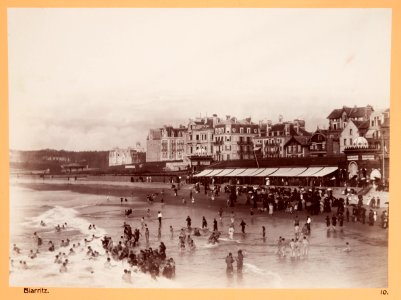 Fotografi av Biarritz - Hallwylska museet - 104687