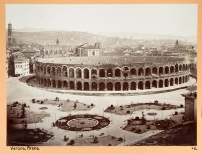 Fotografi av Arenan i Verona - Hallwylska museet - 103019