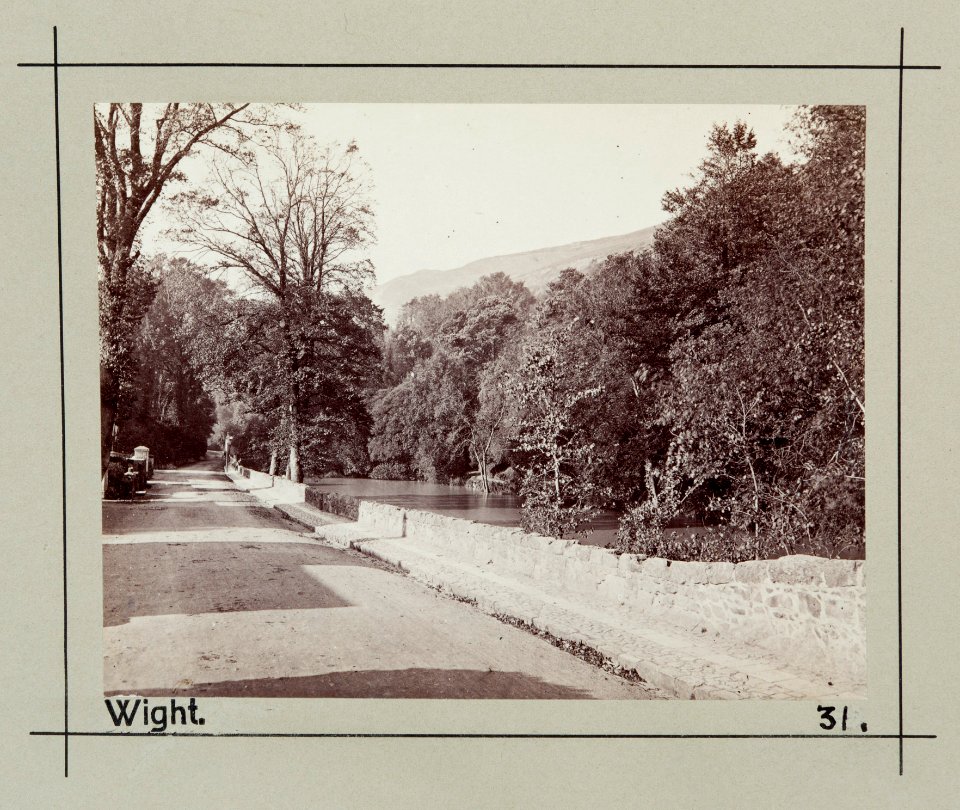 Fotografi av Bonchurch. Isle of Wight, England - Hallwylska museet - 106690