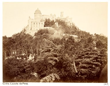 Fotografi av Cintra. Castello da Pena - Hallwylska museet - 105328