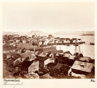 Fotografi av Hammerfest, Norge - Hallwylska museet - 105836