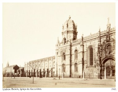 Fotografi av Lisboa. Belem, Igreja do Geronimo - Hallwylska museet - 105322