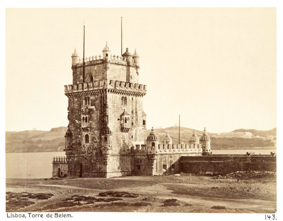 Fotografi av Lisboa. Torre de Belem - Hallwylska museet - 105325