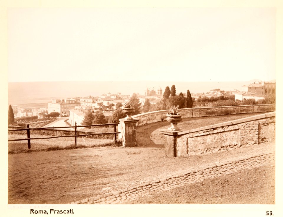 Fotografi av Frascati - Hallwylska museet - 104709