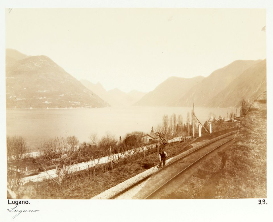 Fotografi av Lugano - Hallwylska museet - 104869