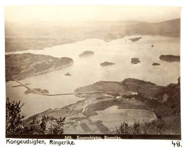Fotografi av Kungsutsikten, Ringerike. Norge - Hallwylska museet - 105769 photo