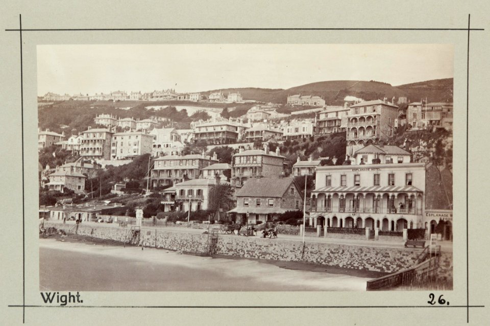 Fotografi av Isle of Wight, England - Hallwylska museet - 106685