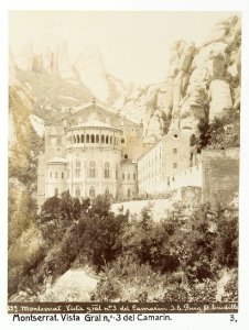 Fotografi av Montserrat. Vista gral n-o 3 del Camarin - Hallwylska museet - 104750