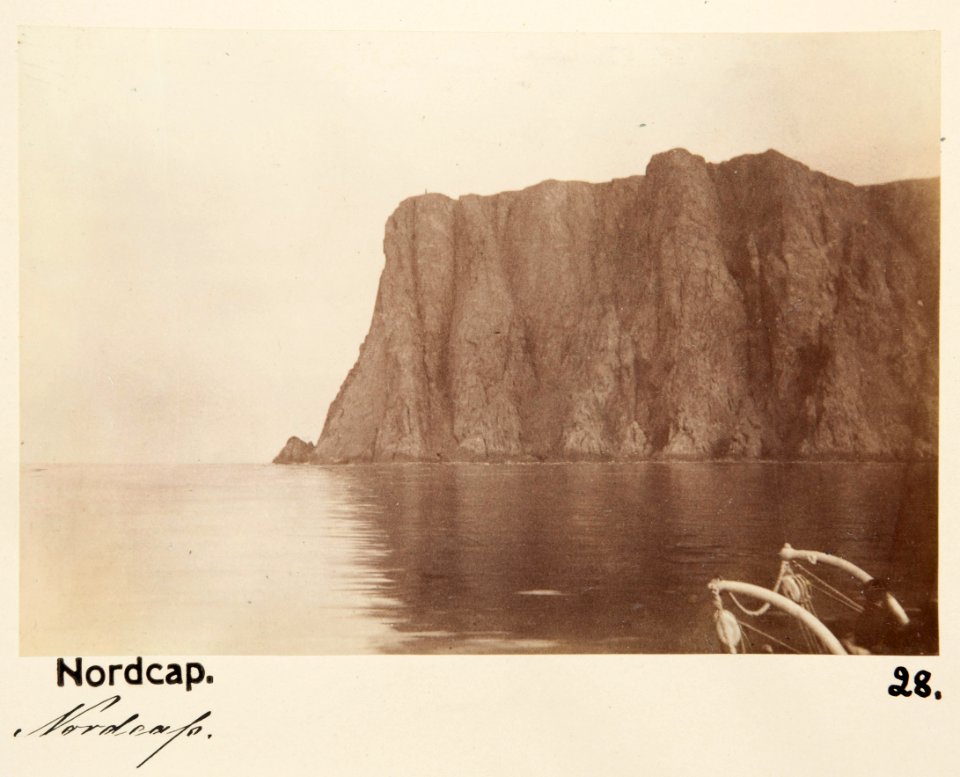 Fotografi av Nordkap, Norge - Hallwylska museet - 105841