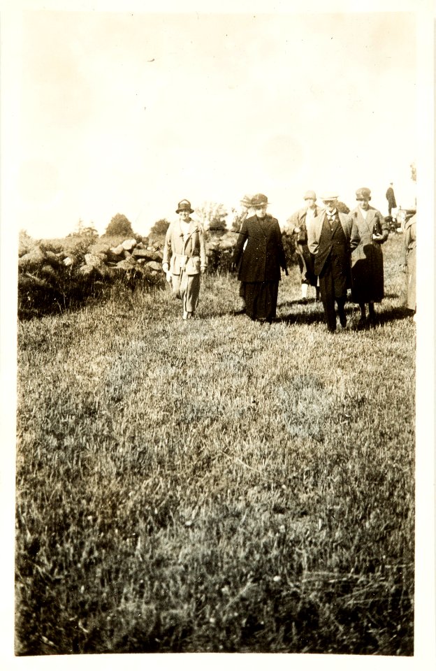 Fotografi av Ingeborg Ohly, Wilhelmina von Hallwyl, Wilhelm von Geijer samt Erika Luizon - Hallwylska museet - 106534