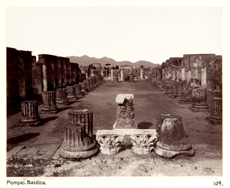 Fotografi av Pompeji, Italien - Hallwylska museet - 106868