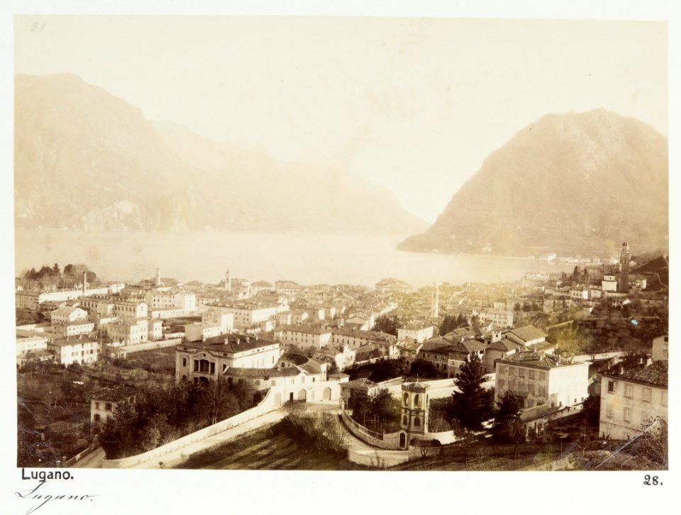 Fotografi av Lugano - Hallwylska museet - 104868