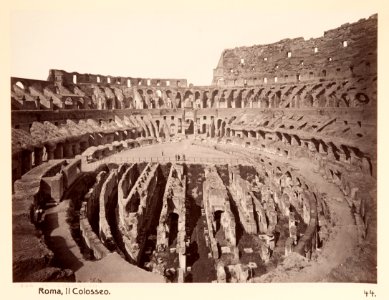 Fotografi av Roma. II Colosseo - Hallwylska museet - 104718