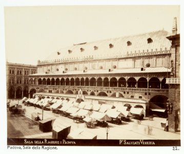 Fotografi av Padova. Sala della Ragione - Hallwylska museet - 104929