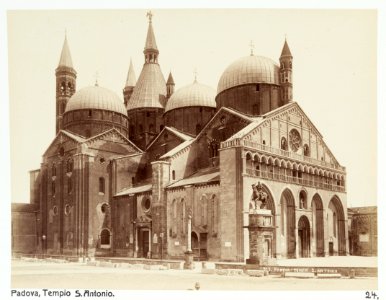 Fotografi av Padova. Tempio S. Antonio - Hallwylska museet - 104931