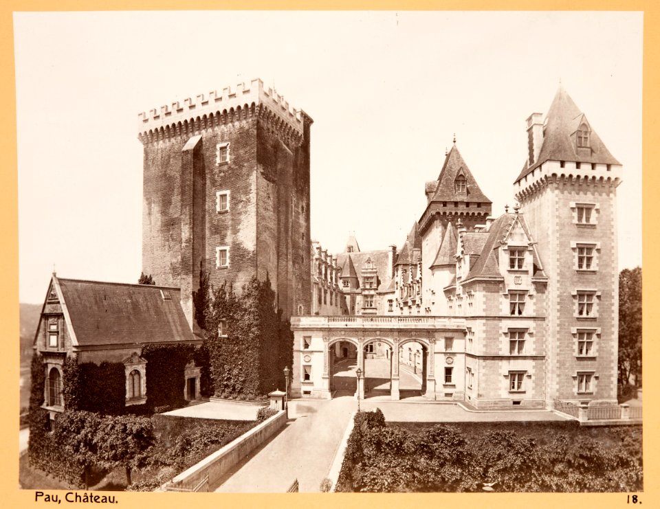 Fotografi av Pau. Château - Hallwylska museet - 104679