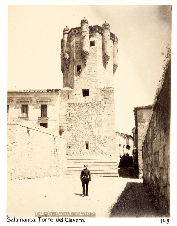 Fotografi av Salamanca. Torre del Clavero - Hallwylska museet - 105330