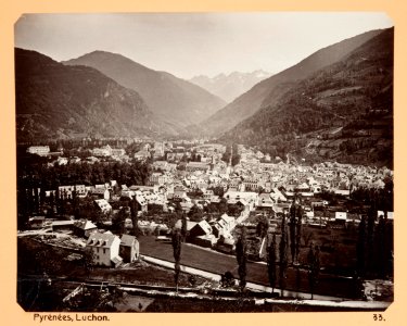 Fotografi av Pyrénées. Luchon - Hallwylska museet - 104662