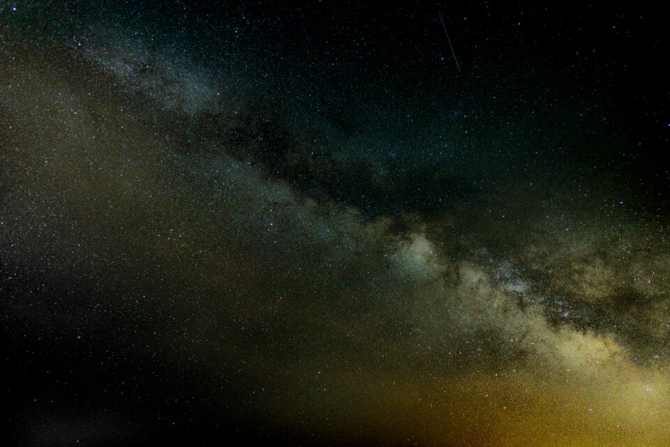 Night sky stars nature