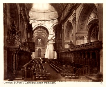 Fotografi av St. Paul's Cathedral. London, England - Hallwylska museet - 105926 photo