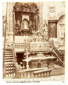 Fotografi av Sevilla. Catedral, Capilla Real de San Fernando - Hallwylska museet - 104783