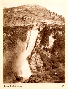 Fotografi av Tivoli. Cascata - Hallwylska museet - 104698