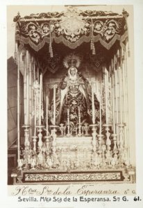 Fotografi av Sevilla. Ntra Sra de la Esperanza. S n Gil - Hallwylska museet - 104808