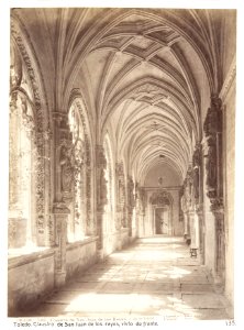 Fotografi av Toledo. Claustro de San Juan de los Reyes, visto de frente - Hallwylska museet - 105188
