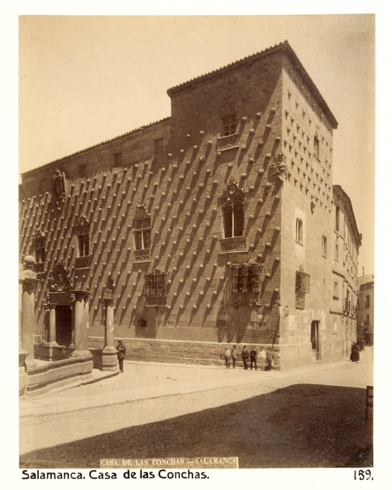 Fotografi av Salamanca. Casa de las Conchas - Hallwylska museet - 105340