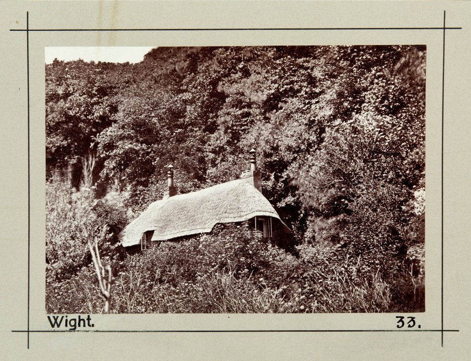 Fotografi av Shanklin, Hone-moon Cottage. Isle of Wight, England - Hallwylska museet - 106692
