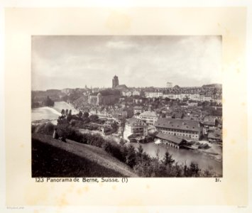 Fotografi av staden Bern - Hallwylska museet - 103154