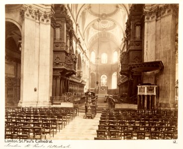 Fotografi av St. Paul's Cathedral. London, England - Hallwylska museet - 105925 photo