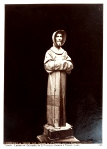 Fotografi av Toledo. Cathédrale, Statuette de St. Francois, oeuvre d´Alonso Cano - Hallwylska museet - 105184